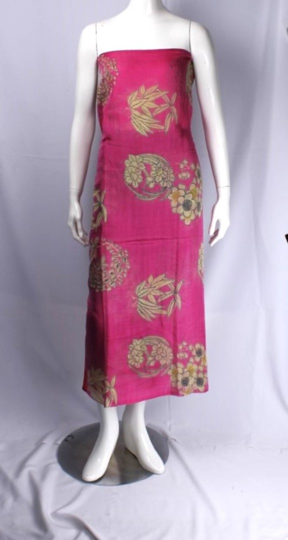 Alice & Lily 70% SILK full length sarong orient pink STYLE : SC/ORNT/PNK image 0